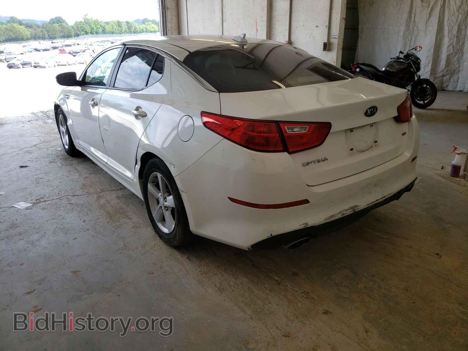 2015 KIA OPTIMA - VIN: KNAGM4A77F5650135 - Фото 3