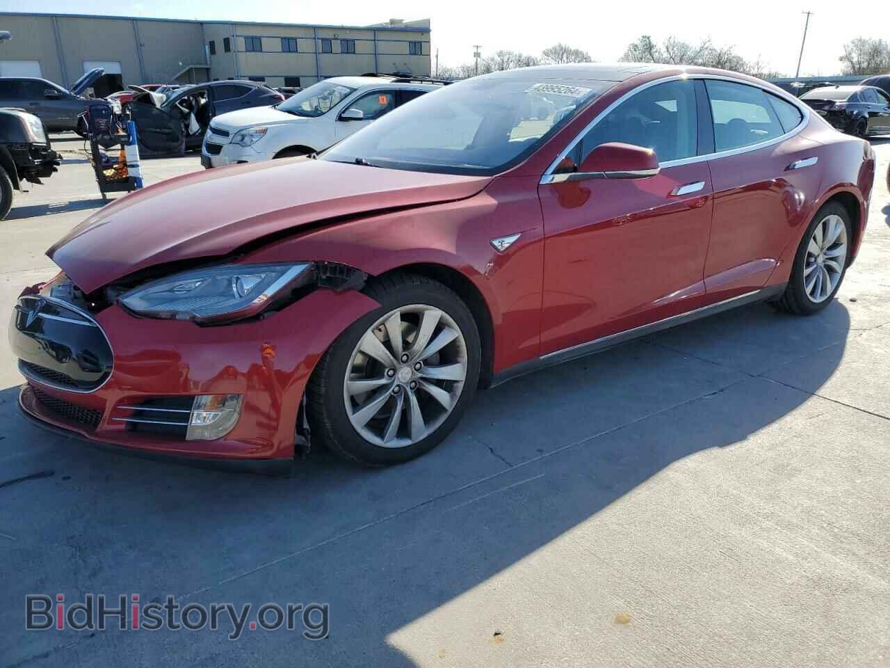Фотография 5YJSA1CN8DFP21919 - TESLA MODEL S 2013
