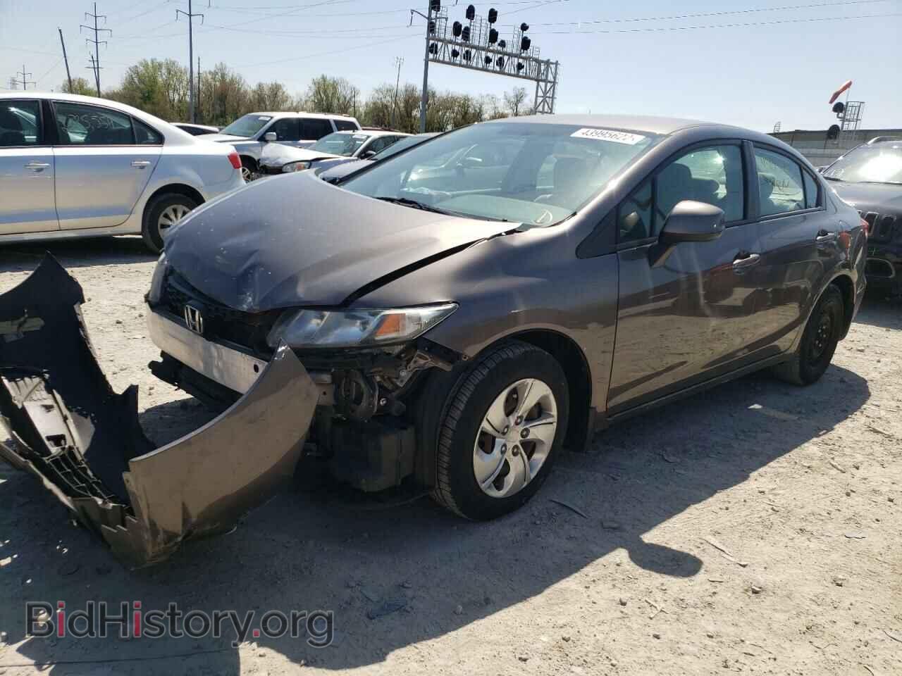 2013 HONDA CIVIC - VIN: 19XFB2F51DE002811 - Фото 2