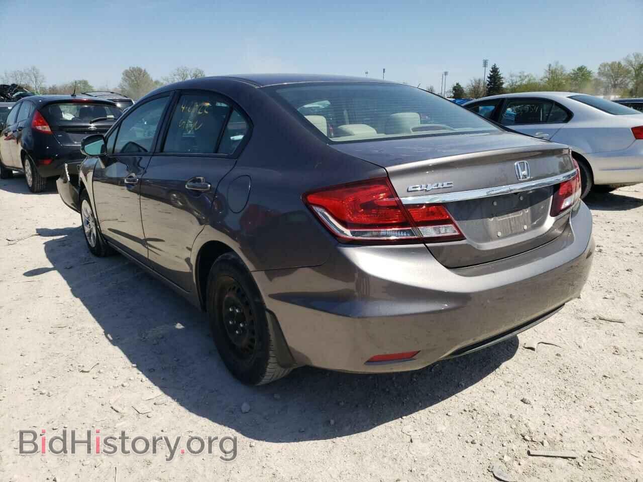 2013 HONDA CIVIC - VIN: 19XFB2F51DE002811 - Фото 3