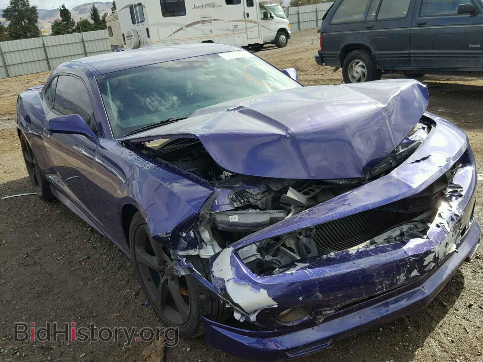 Photo 2G1FB1E31D9200757 - CHEVROLET CAMARO 2013