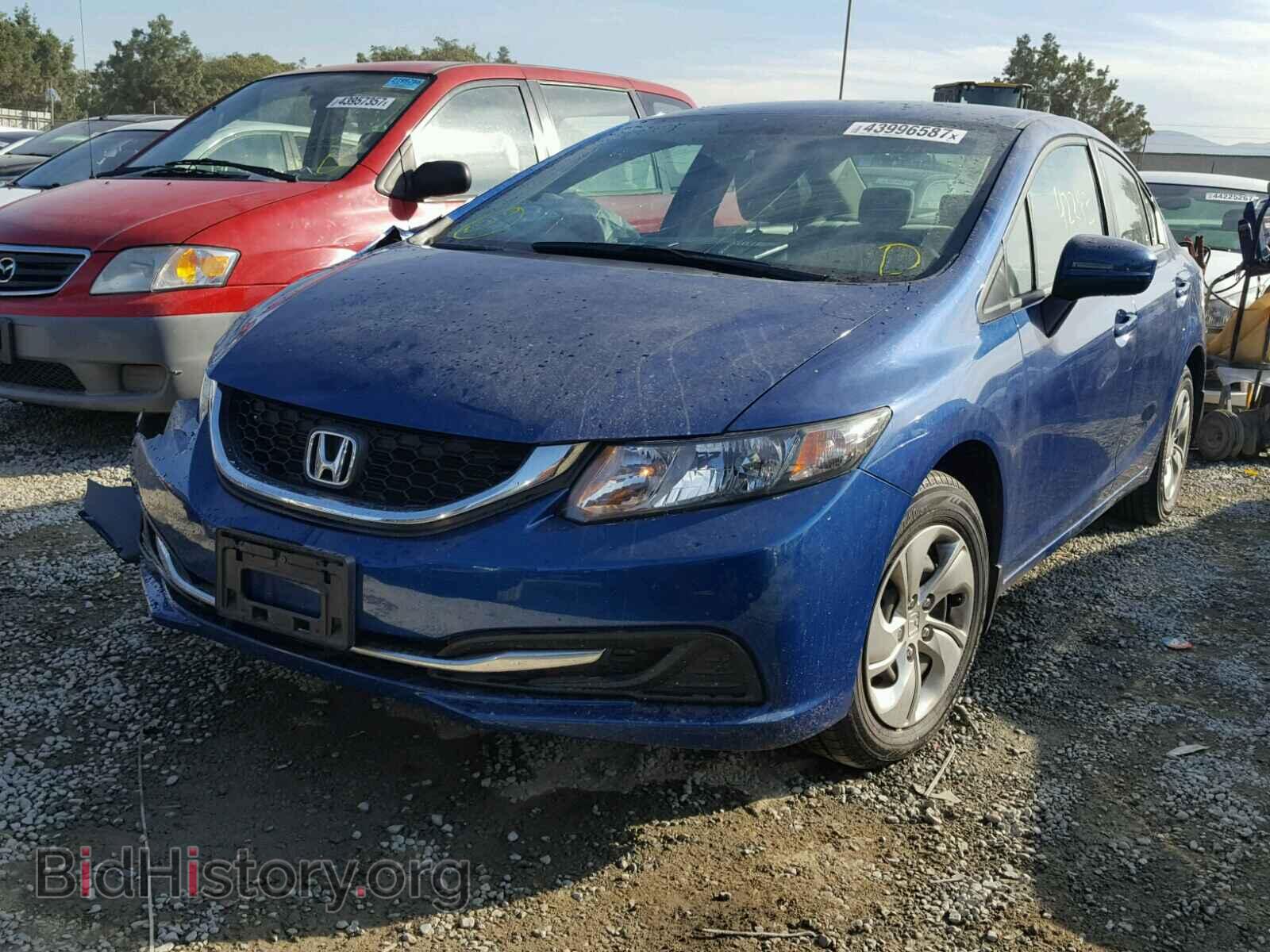 2014 HONDA CIVIC - VIN: 19XFB2F52EE238708 - Фото 2