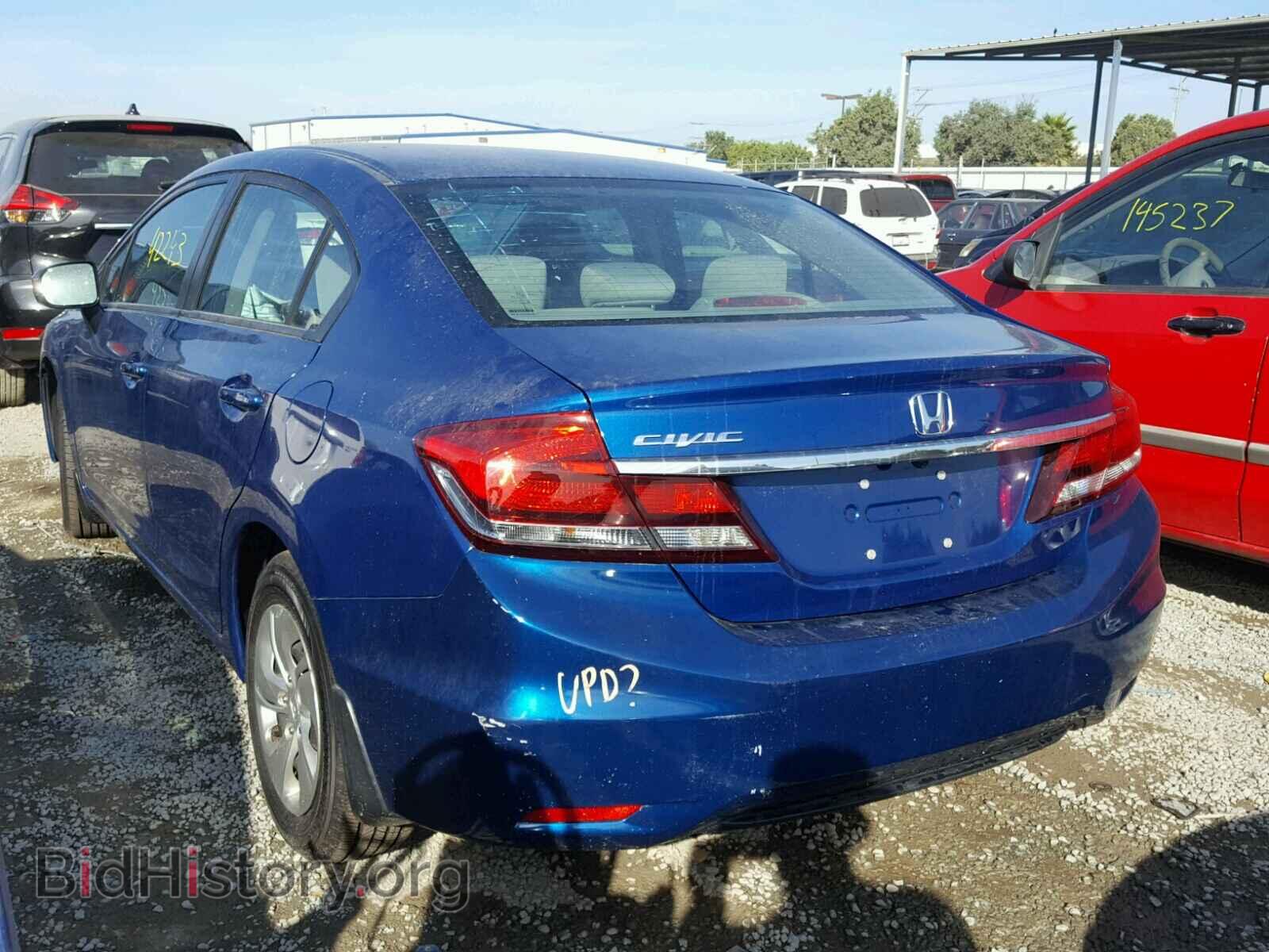 2014 HONDA CIVIC - VIN: 19XFB2F52EE238708 - Фото 3