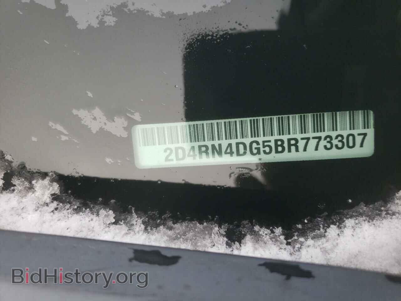 2011 DODGE CARAVAN - VIN: 2D4RN4DG5BR773307 - Фото 14