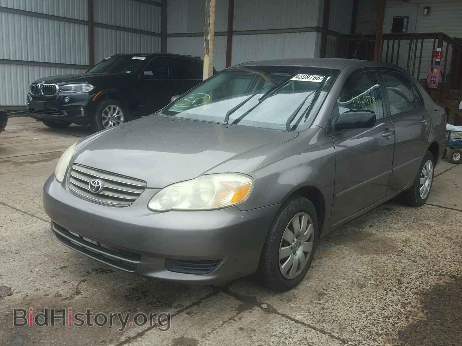 2003 TOYOTA COROLLA - VIN: 2T1BR32E03C163346 - Фото 2