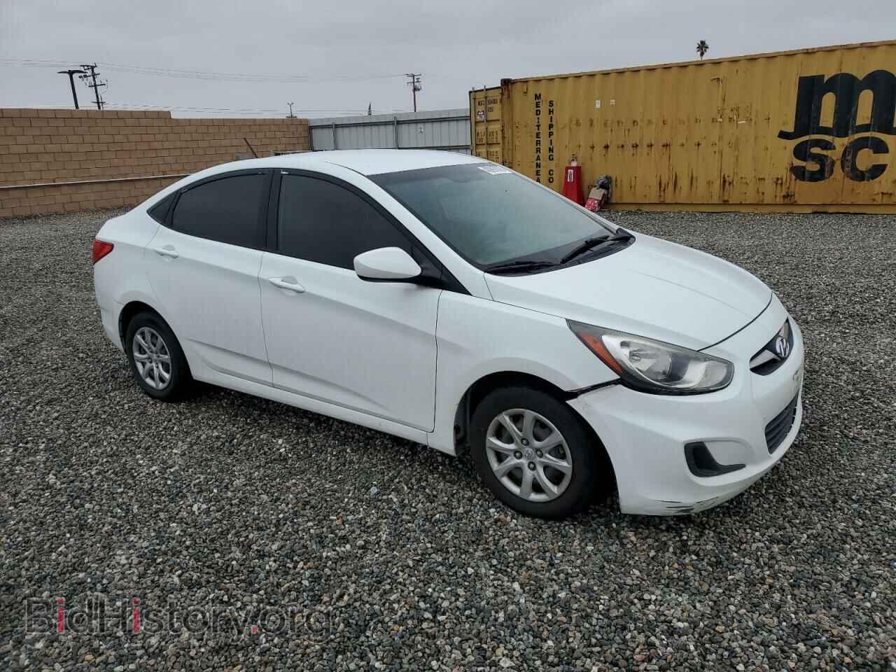 2013 HYUNDAI ACCENT - VIN: KMHCT4AE3DU447728 - Фото 4