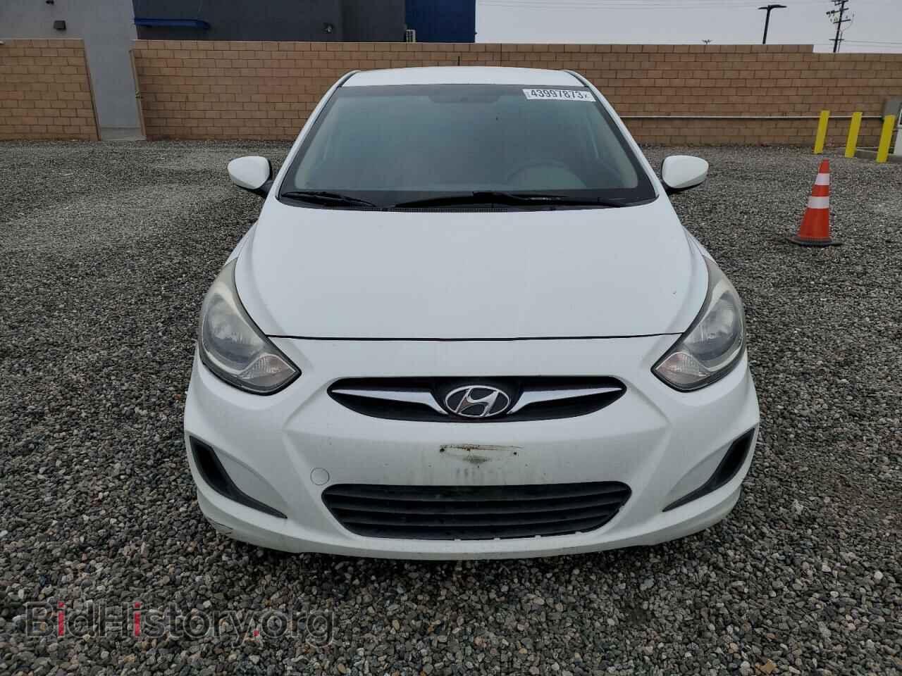 2013 HYUNDAI ACCENT - VIN: KMHCT4AE3DU447728 - Фото 5