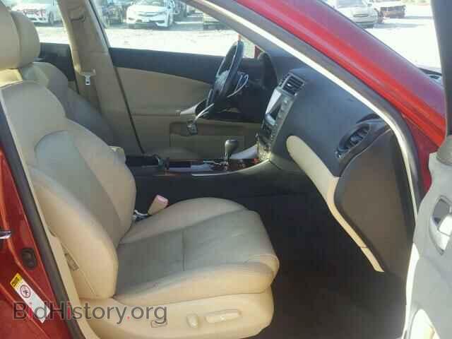 2008 LEXUS IS - VIN: JTHBE262885019794 - Фото 5