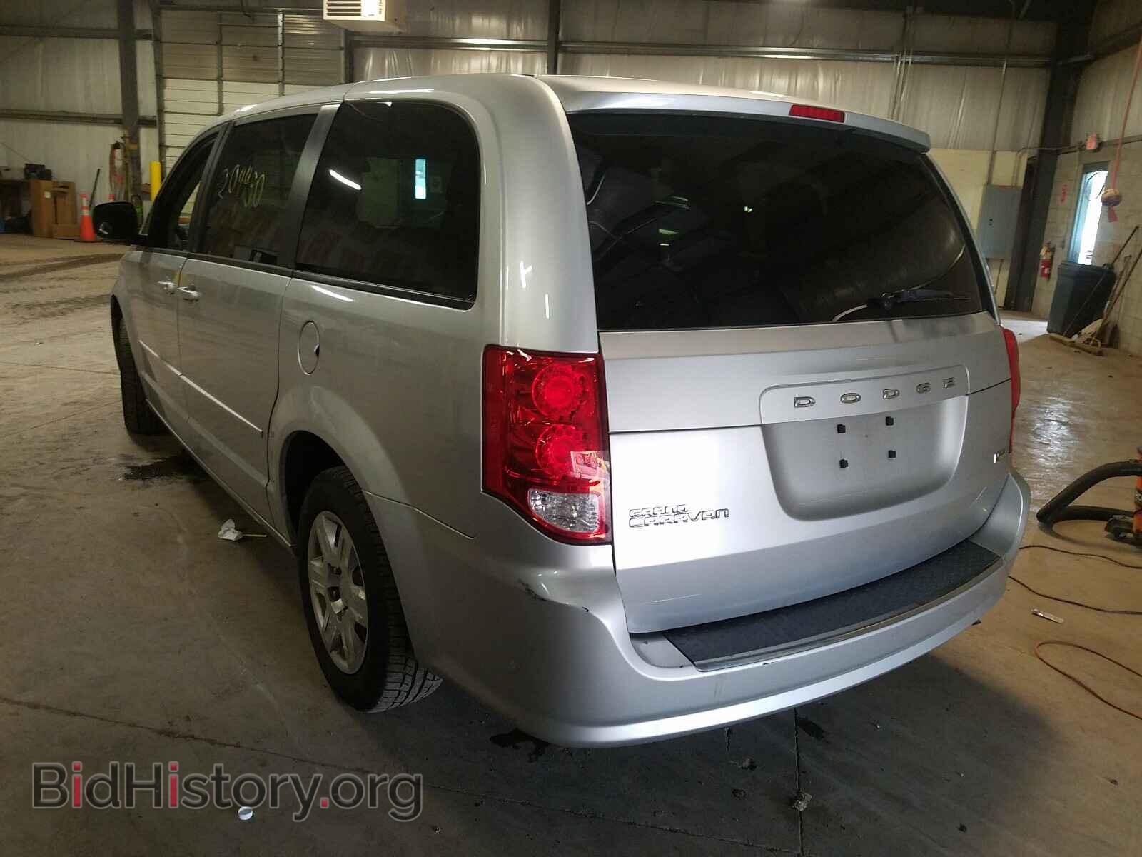 2012 DODGE CARAVAN - VIN: 2C4RDGBG8CR366524 - Фото 3