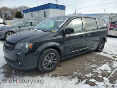 2016 Dodge CARAVAN R/T, черный — VIN 2C4RDGEGXGR320372, Copart