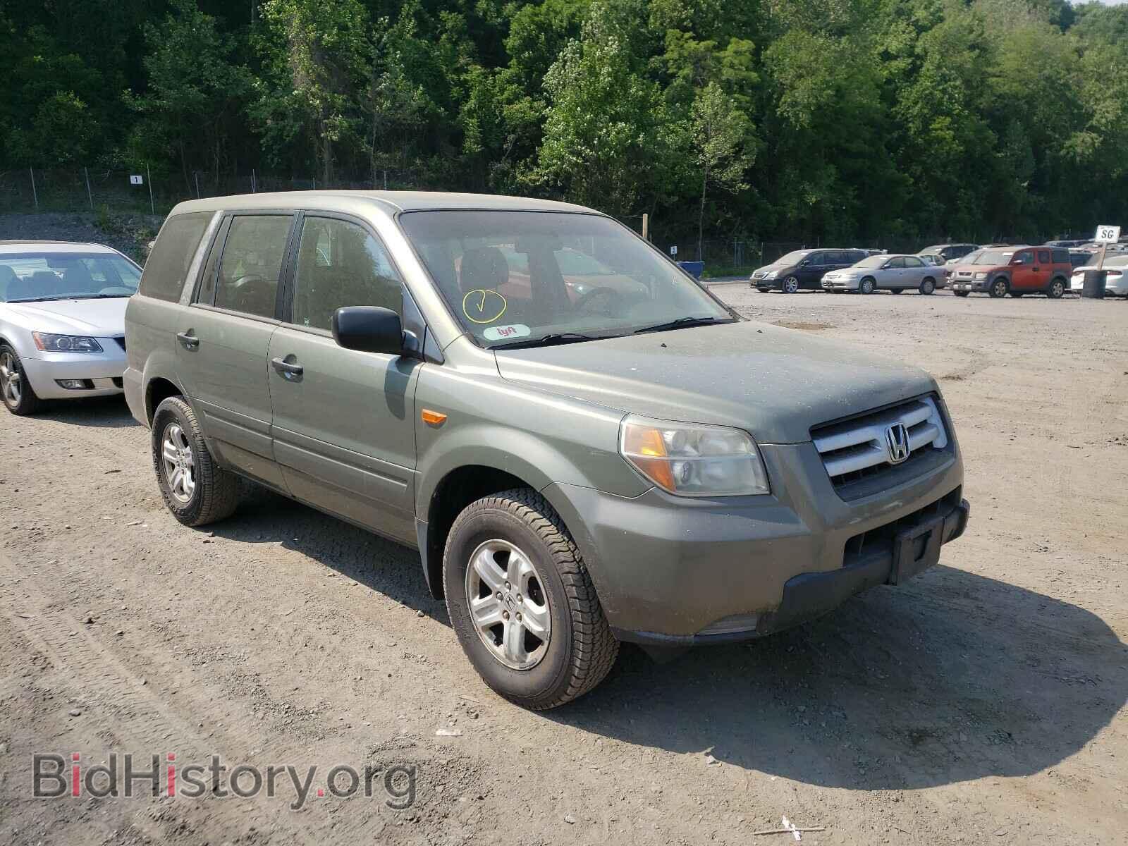 Photo 5FNYF28157B011307 - HONDA PILOT 2007