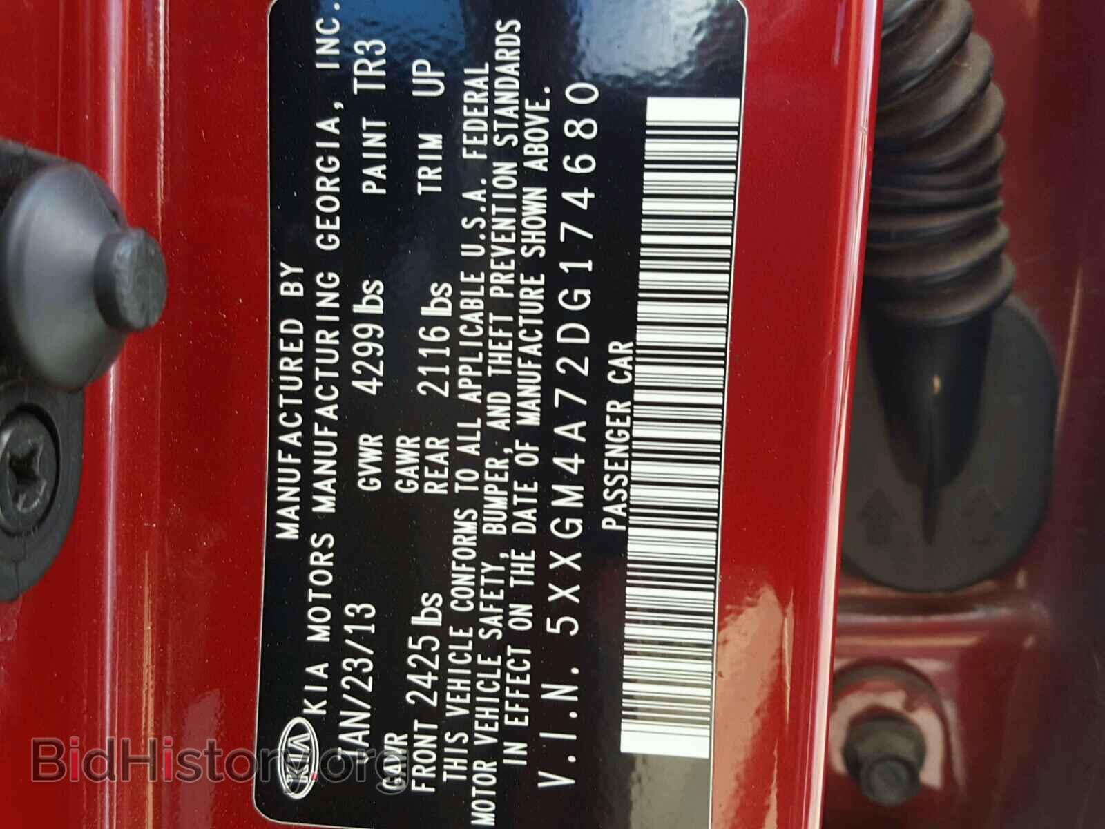 2013 KIA OPTIMA - VIN: 5XXGM4A72DG174680 - Photo 10