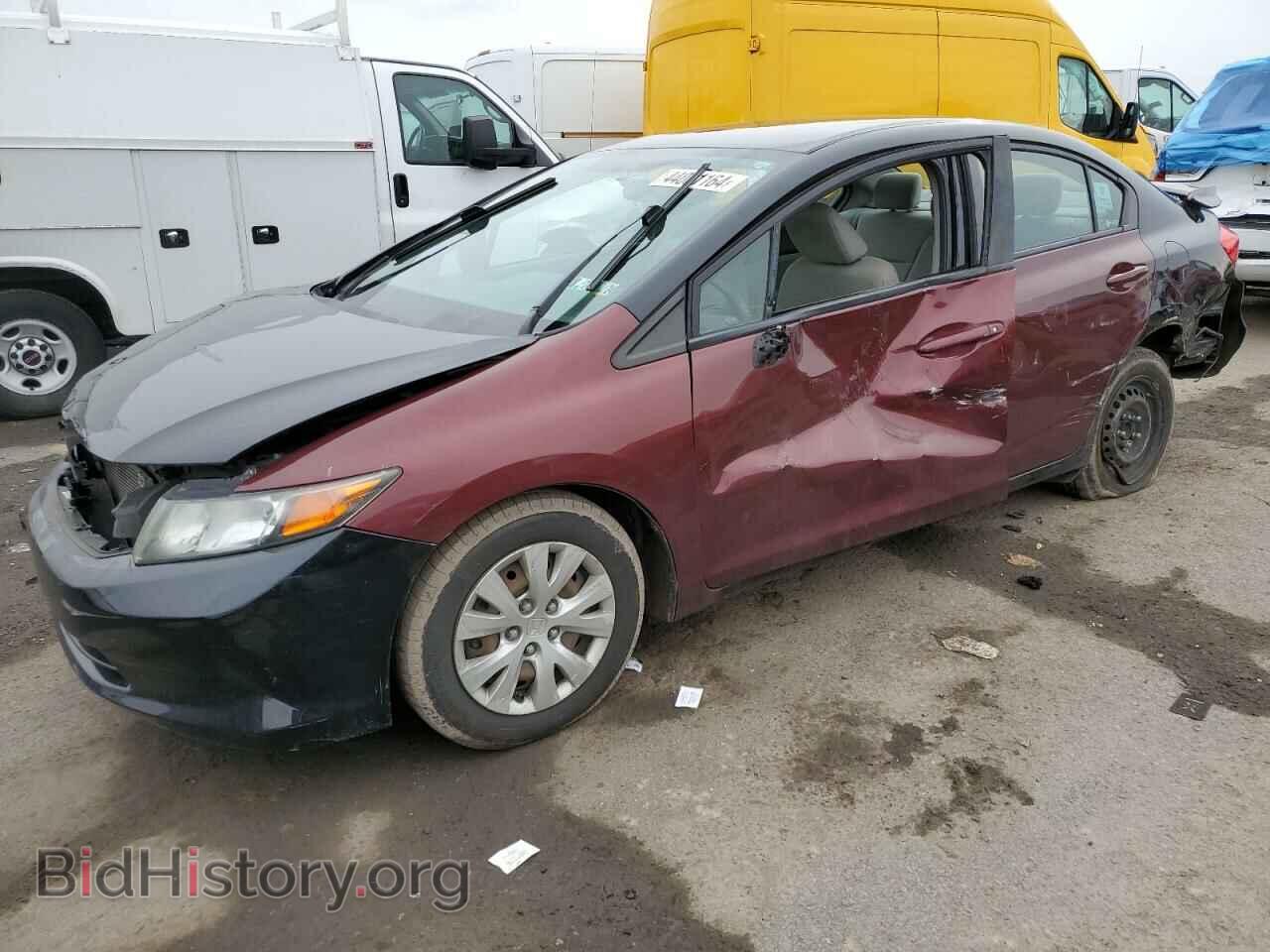 Photo 2HGFB2F54CH581877 - HONDA CIVIC 2012