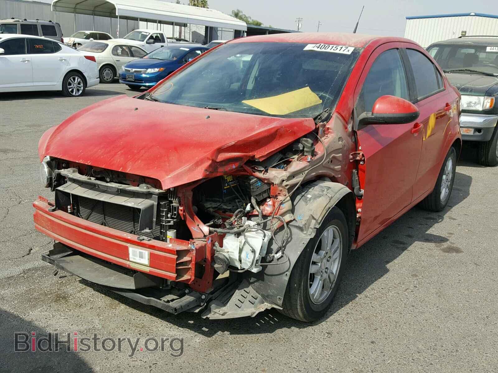 2012 CHEVROLET SONIC - VIN: 1G1JB5SH2C4119964 - Фото 2