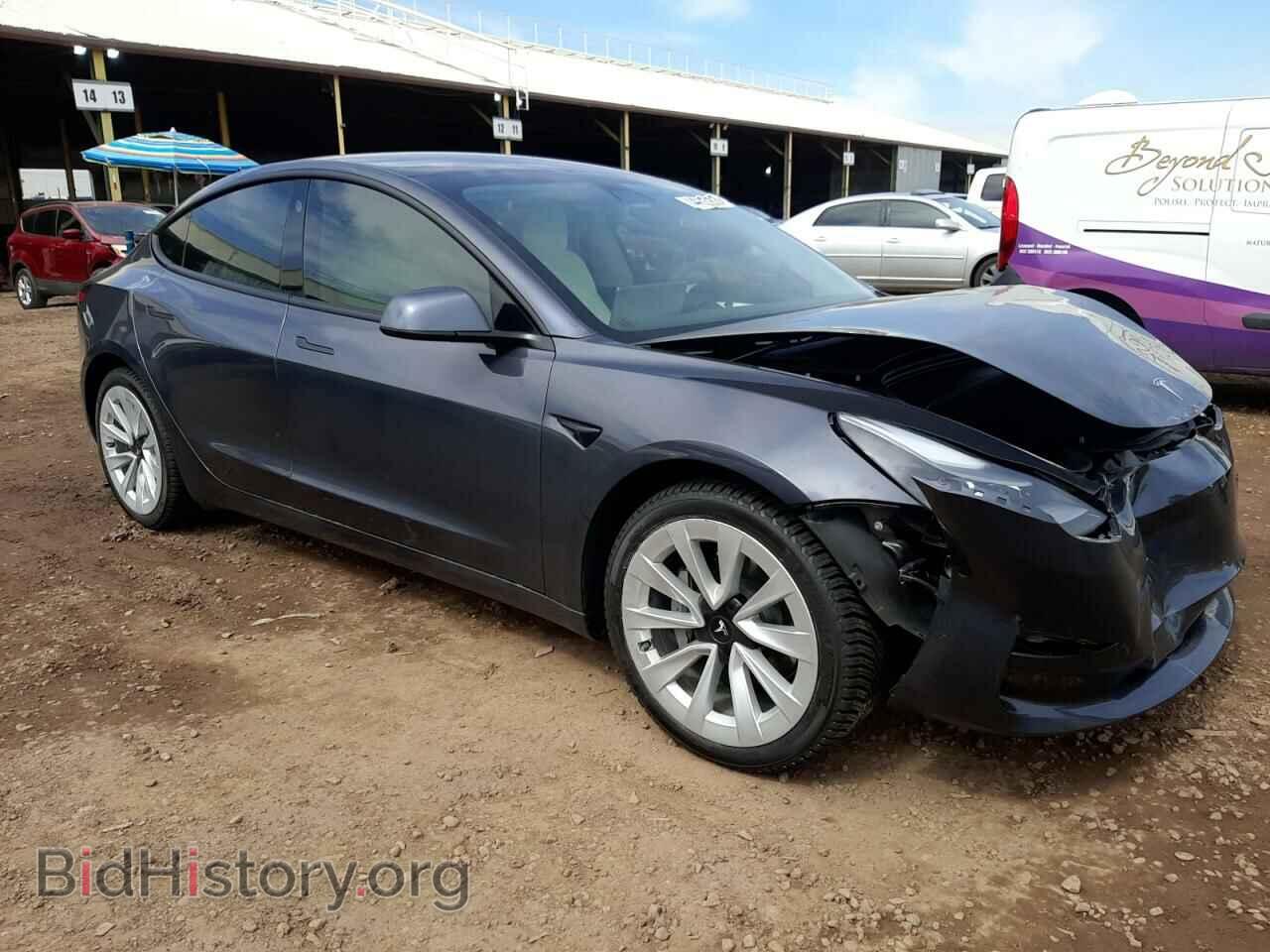 2021 TESLA MODEL 3 - VIN: 5YJ3E1EB6MF045840 - Фото 4