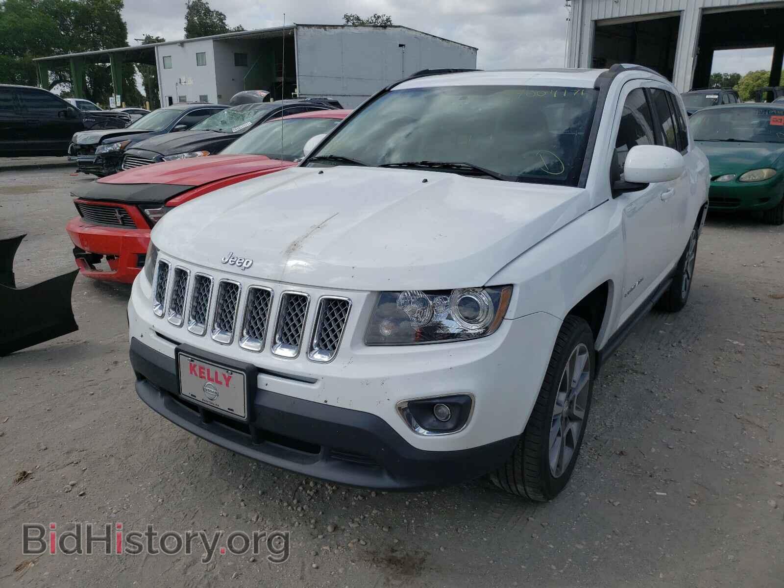 2015 JEEP COMPASS - VIN: 1C4NJDCB0FD259385 - Фото 2