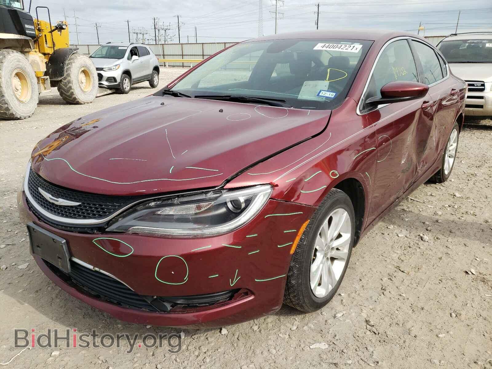 2015 CHRYSLER 200 - VIN: 1C3CCCAB9FN562047 - Фото 2