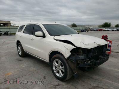2011 Dodge DURANGO Durango EX, white — VIN 1D4RD2GG9BC717057, Copart
