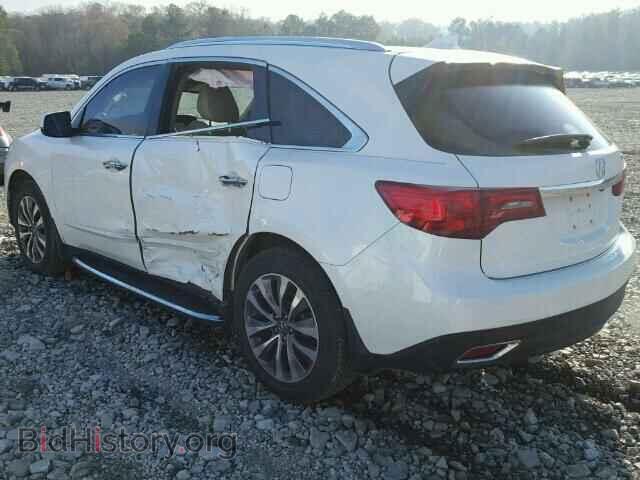 2015 ACURA MDX - VIN: 5FRYD3H48FB001647 - Фото 3