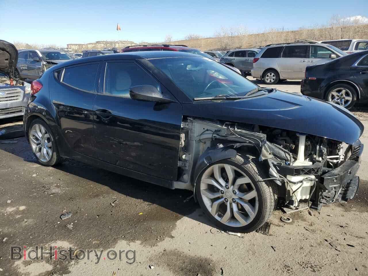 2012 HYUNDAI VELOSTER - VIN: KMHTC6AD6CU048698 - Фото 4