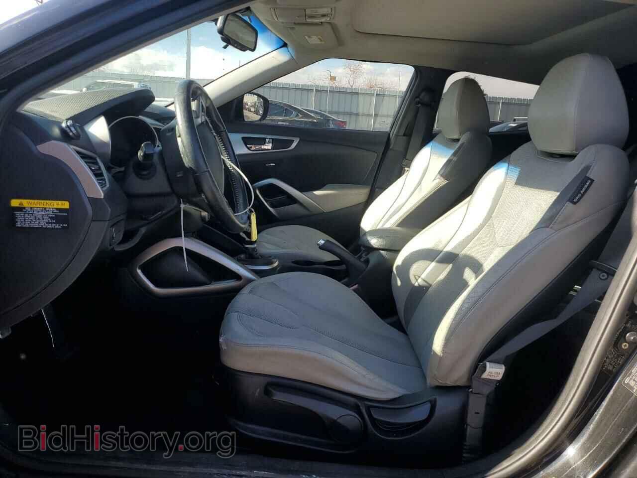 2012 HYUNDAI VELOSTER - VIN: KMHTC6AD6CU048698 - Фото 7