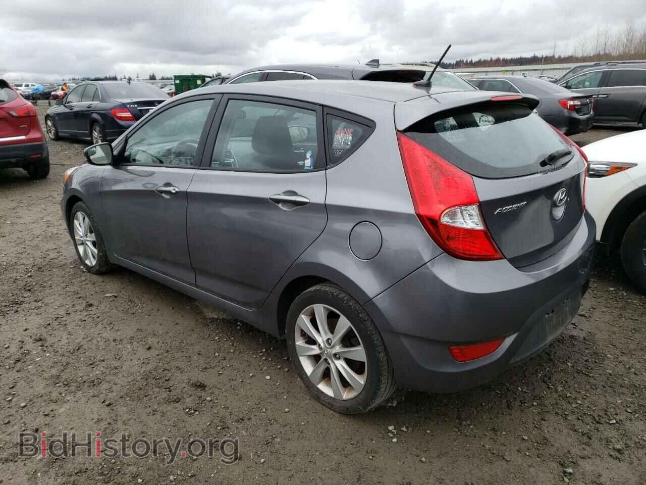 2014 HYUNDAI ACCENT - VIN: KMHCU5AE9EU145753 - Фото 2