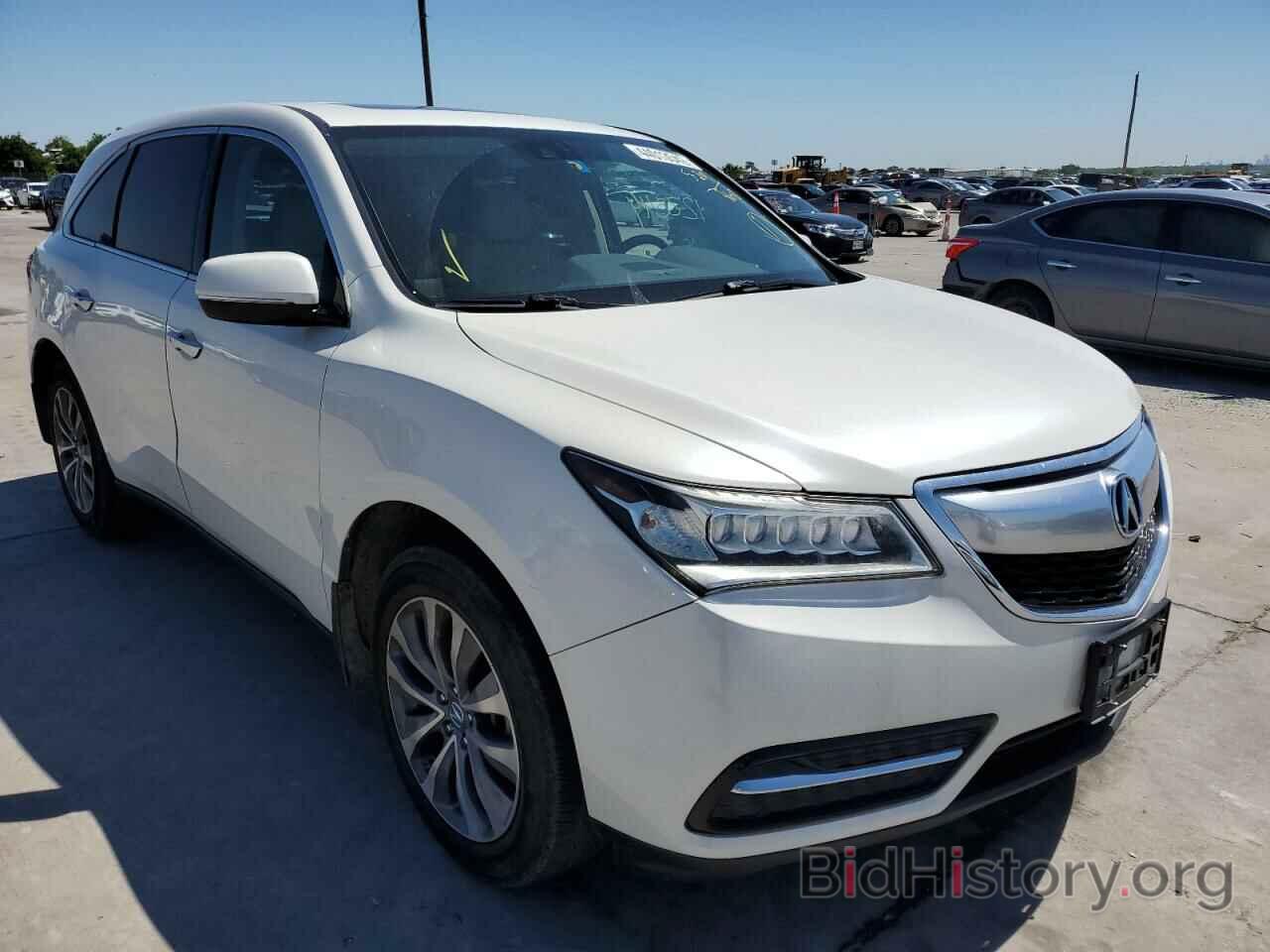 Фотография 5FRYD3H42EB004610 - ACURA MDX 2014