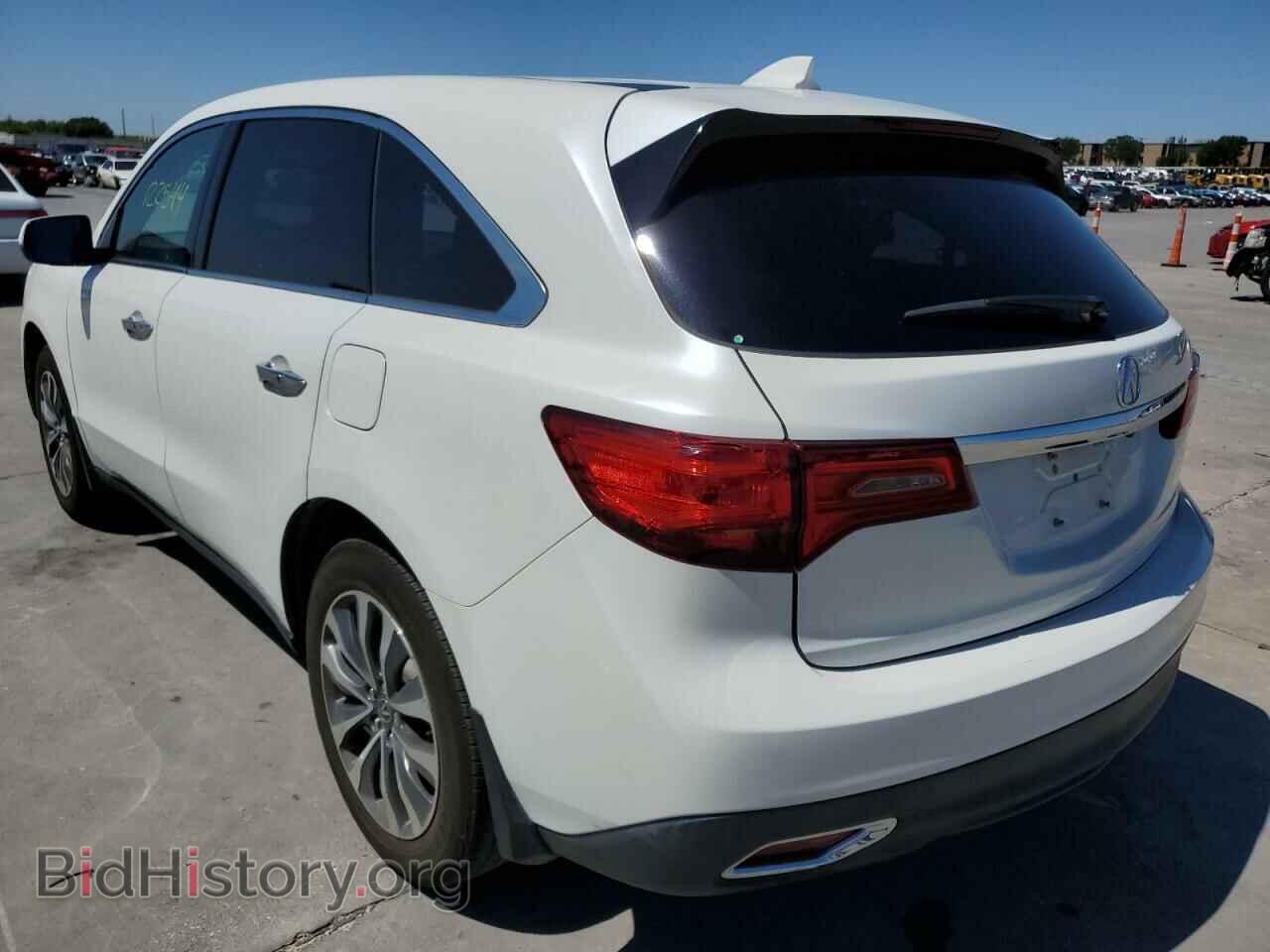 2014 ACURA MDX - VIN: 5FRYD3H42EB004610 - Фото 3
