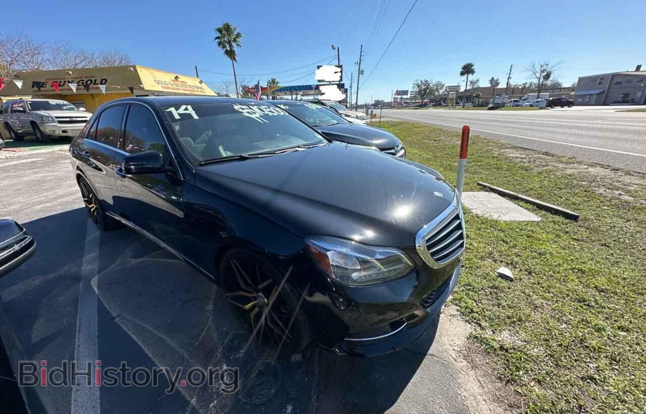 Photo WDDHF8JB8EA885314 - MERCEDES-BENZ E-CLASS 2014