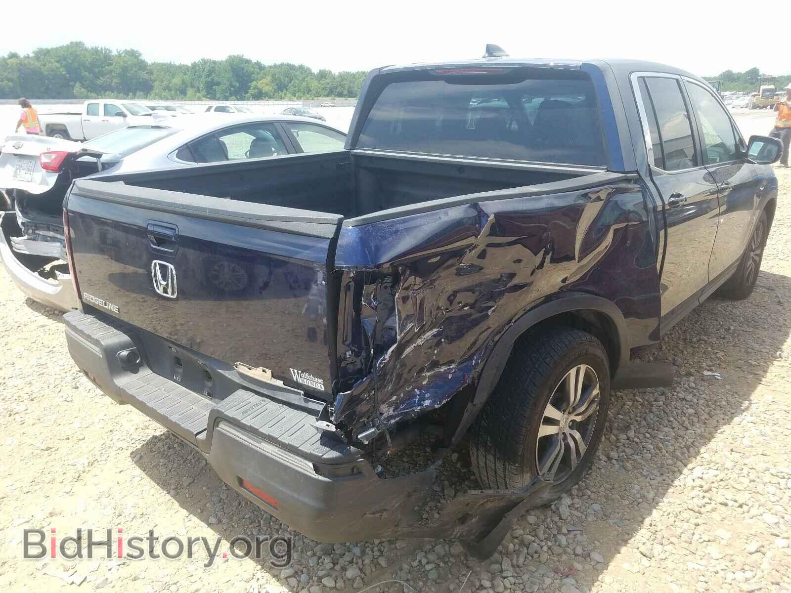 2017 HONDA RIDGELINE - VIN: 5FPYK2F46HB008207 - Фото 4