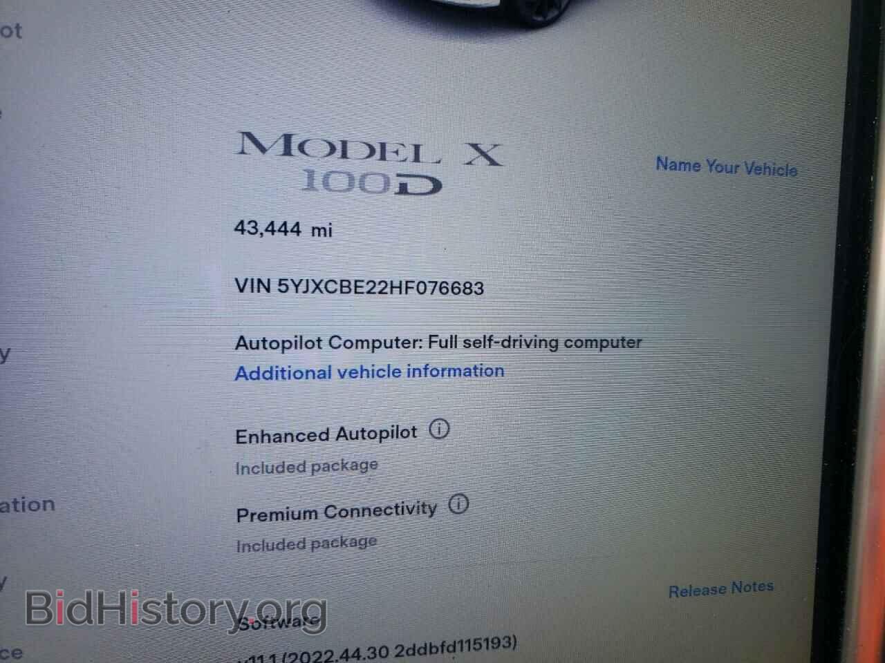 2017 TESLA MODEL X - VIN: 5YJXCBE22HF076683 - Photo 9