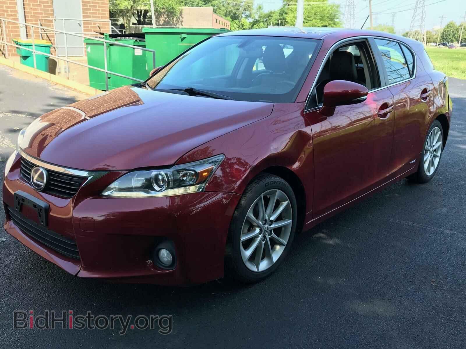Photo JTHKD5BH8D2133515 - LEXUS CT 200 2013