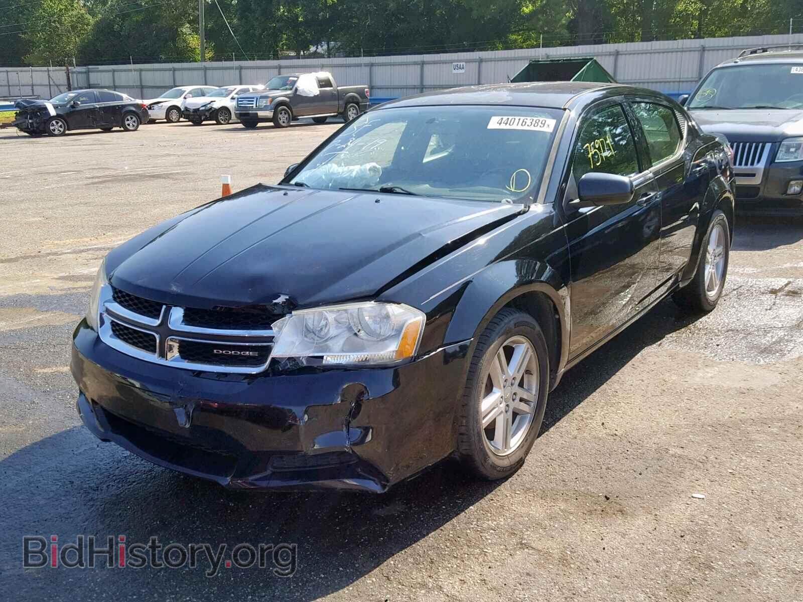 2011 DODGE AVENGER - VIN: 1B3BD1FB8BN544491 - Фото 2