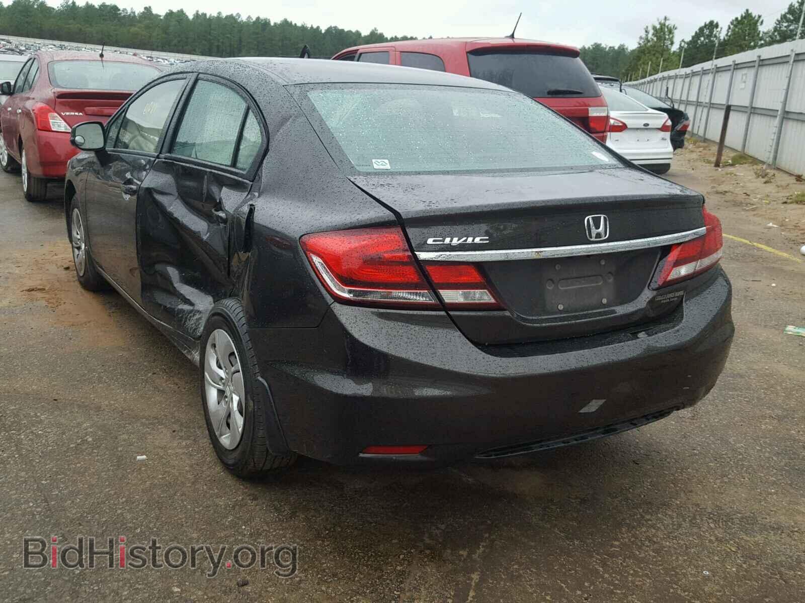 2013 HONDA CIVIC - VIN: 19XFB2F54DE001233 - Фото 3
