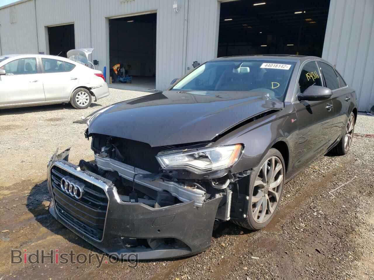 2013 AUDI A6 - VIN: WAUGGAFC5DN067586 - Фото 2