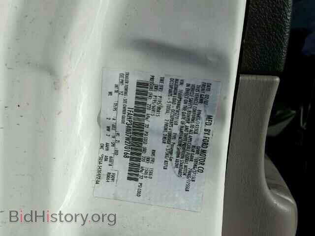 2007 FORD FOCUS - VIN: 1FAHP34N07W270168 - Фото 10