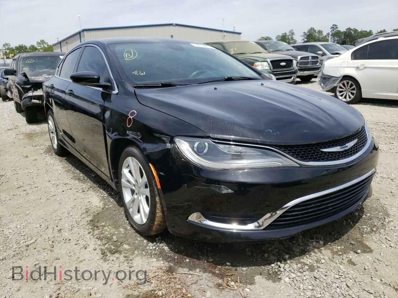Фотография 1C3CCCAG1GN191463 - CHRYSLER 200 2016