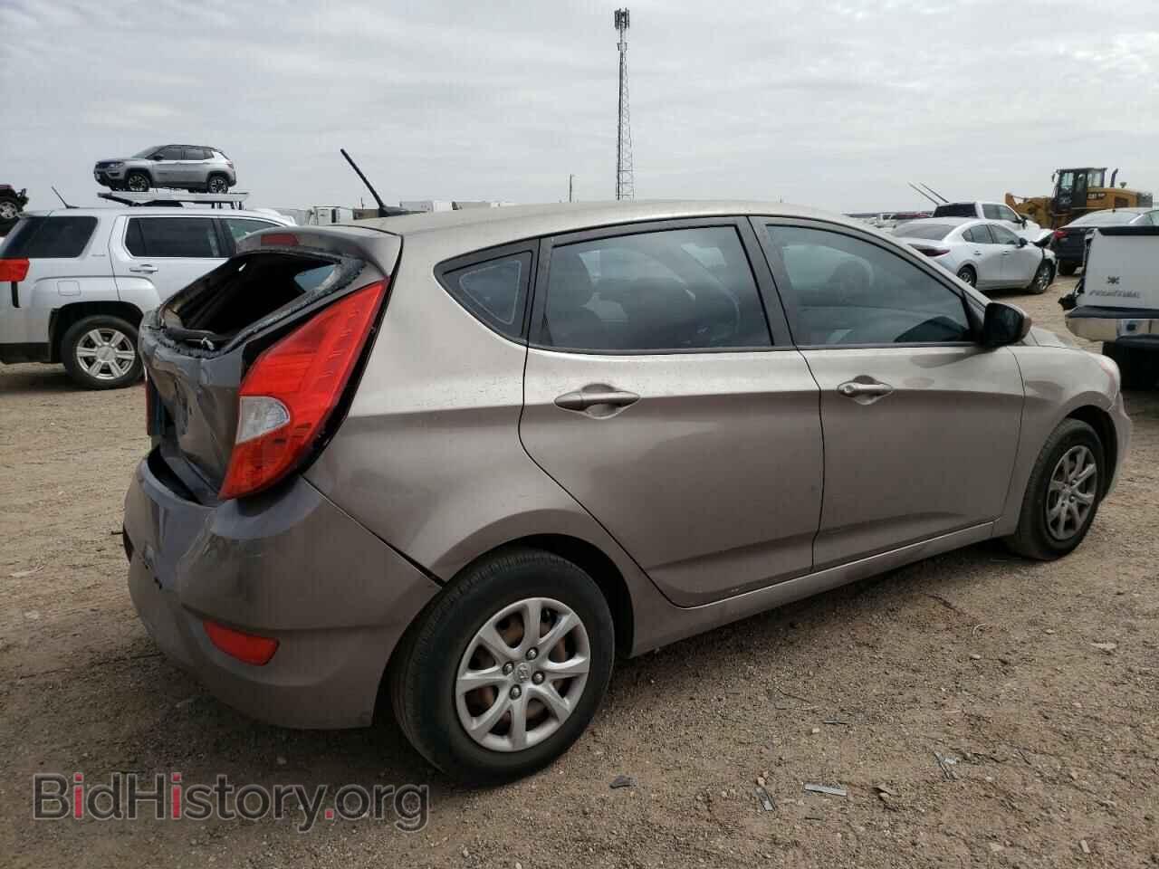 2013 HYUNDAI ACCENT - VIN: KMHCT5AE5DU100245 - Фото 3