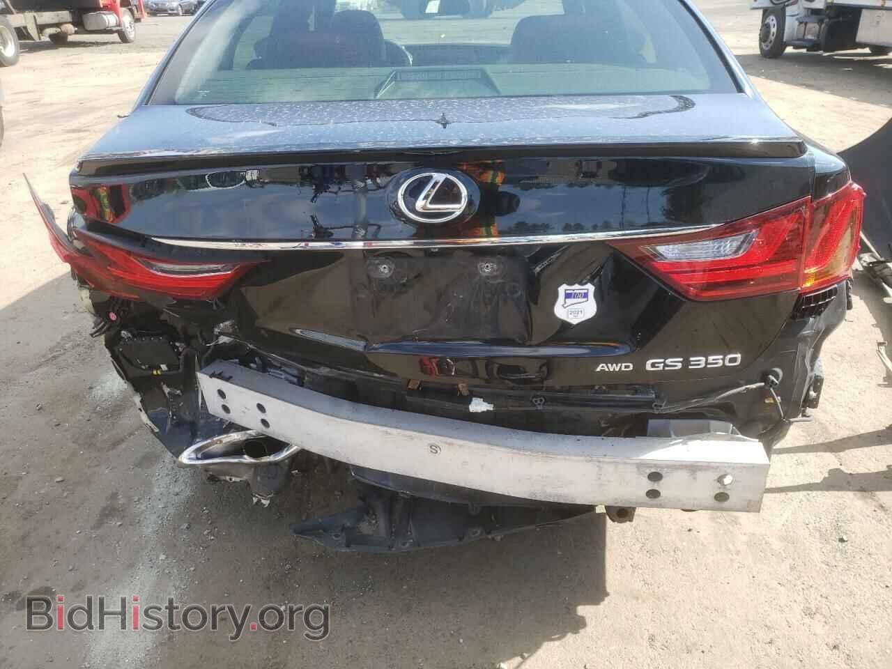 2013 LEXUS GS350 - VIN: JTHCE1BL2D5015859 - Фото 9