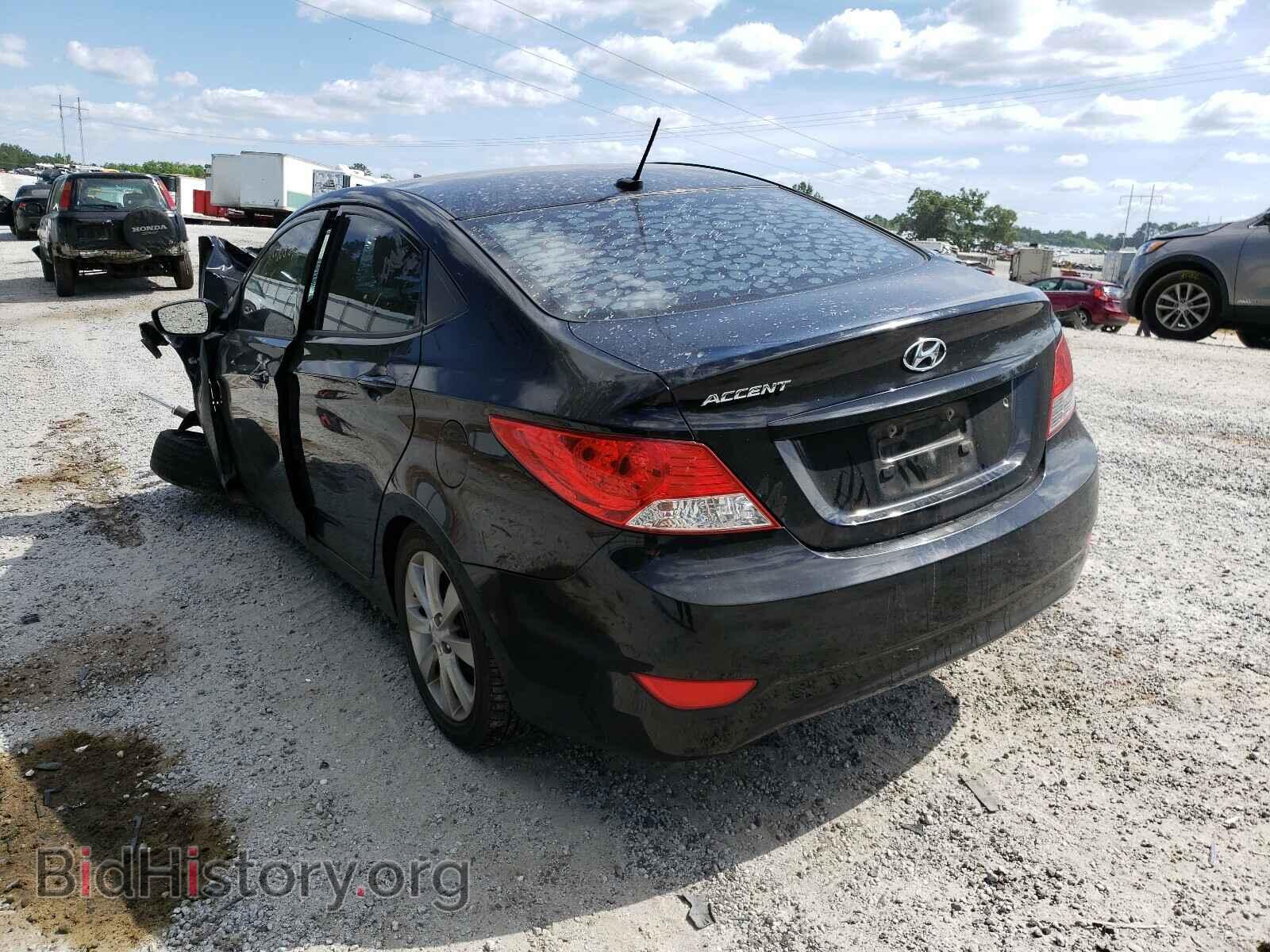 2012 HYUNDAI ACCENT - VIN: KMHCU4AE3CU040116 - Фото 3