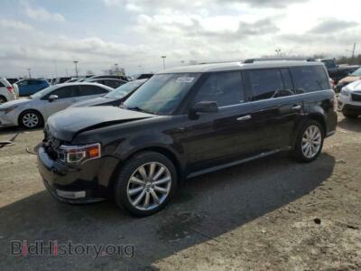 2014 Ford FLEX Limited, black — VIN 2FMGK5D83EBD10988, Copart