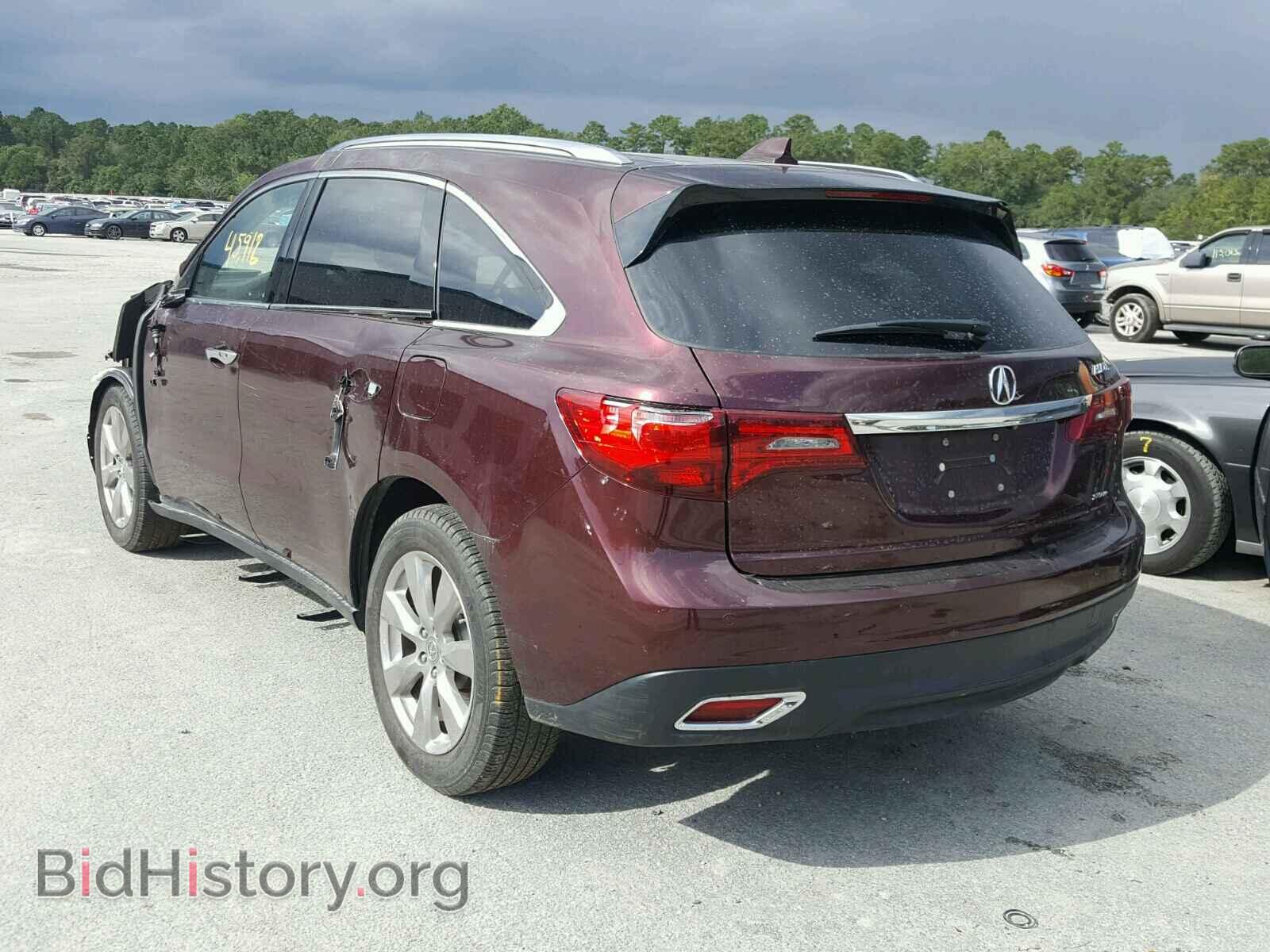 2015 ACURA MDX - VIN: 5FRYD4H86FB032890 - Фото 3