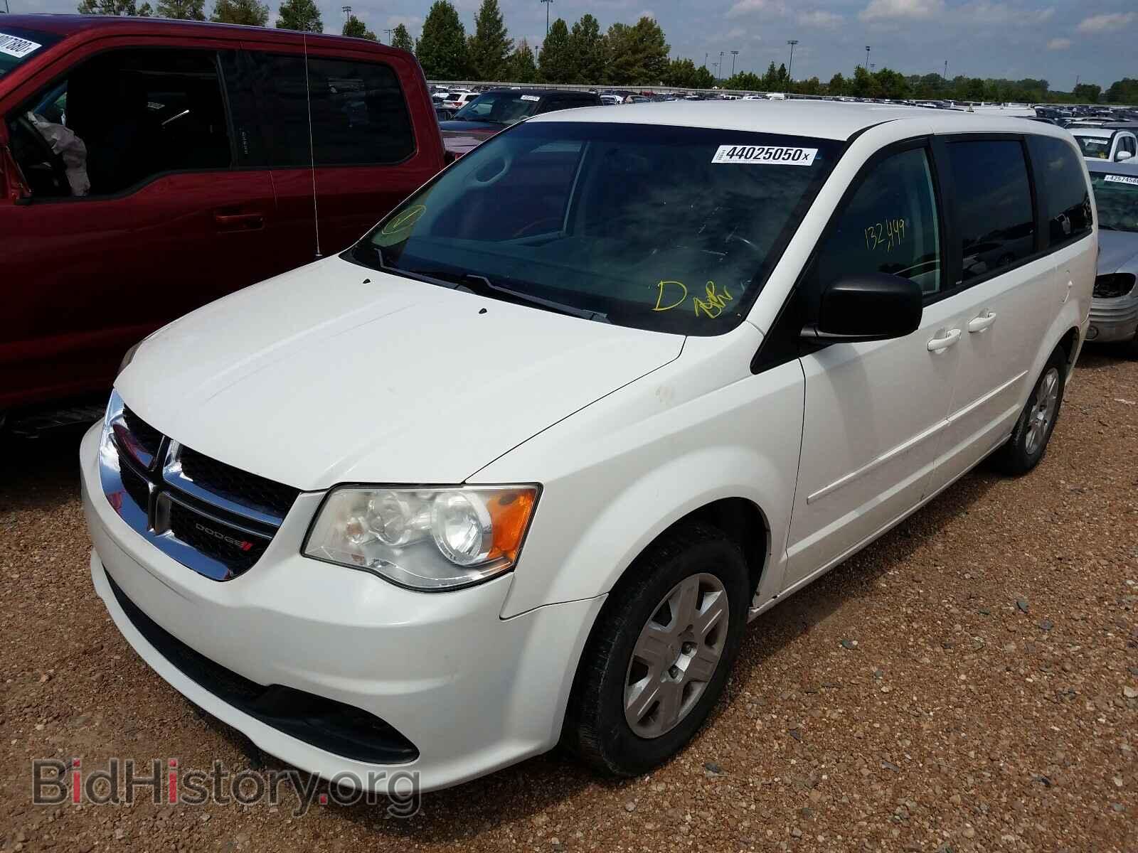 2012 DODGE CARAVAN - VIN: 2C4RDGBG8CR322152 - Фото 2