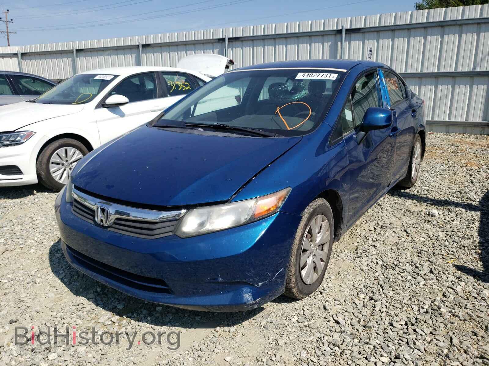2012 HONDA CIVIC - VIN: 19XFB2F51CE068046 - Фото 2