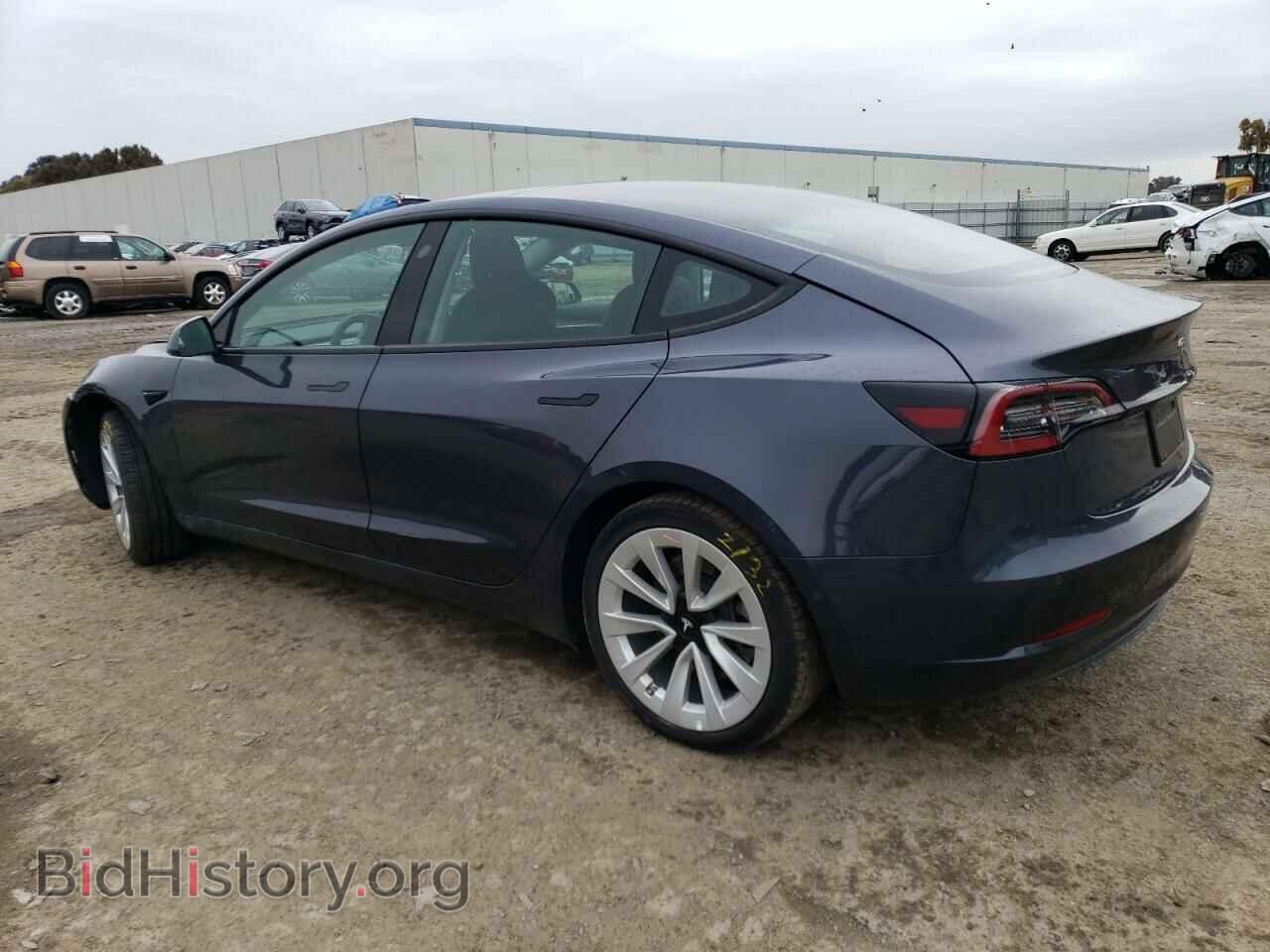 2022 TESLA MODEL 3 - VIN: 5YJ3E1EA0NF371478 - Photo 2