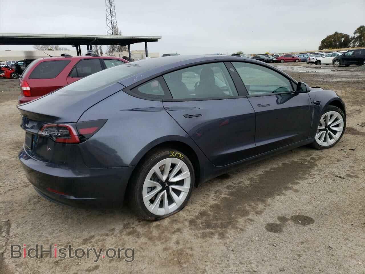 2022 TESLA MODEL 3 - VIN: 5YJ3E1EA0NF371478 - Photo 3