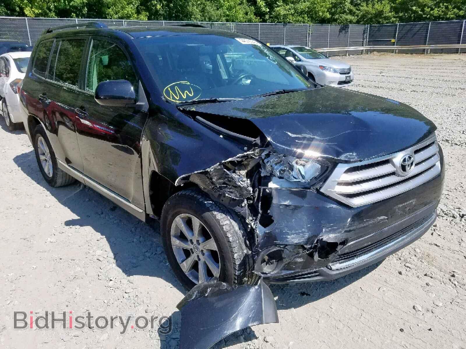Photo 5TDBK3EHXCS128668 - TOYOTA HIGHLANDER 2012