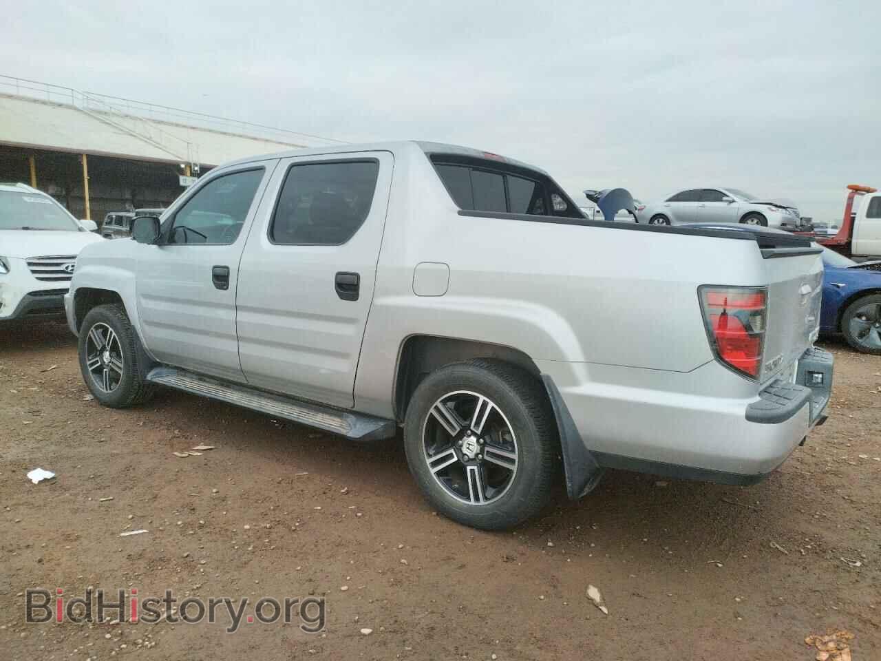 2014 HONDA RIDGELINE - VIN: 5FPYK1F74EB012014 - Фото 2