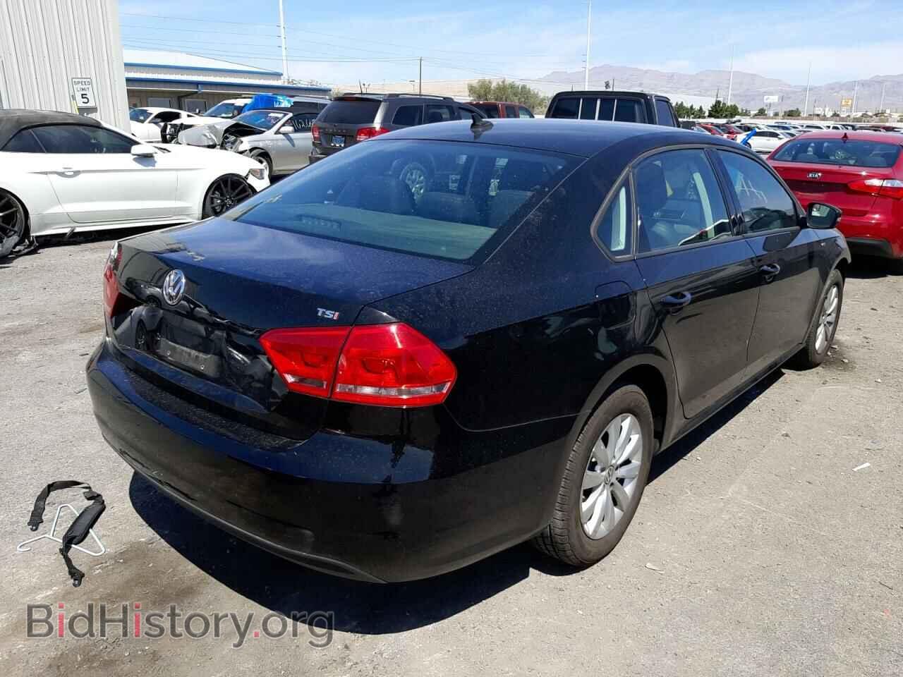2014 VOLKSWAGEN PASSAT - VIN: 1VWAT7A3XEC110988 - Фото 4