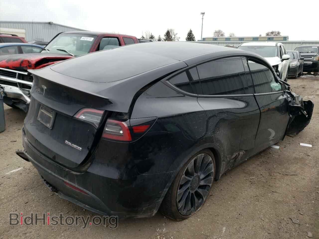 2022 TESLA MODEL Y - VIN: 7SAYGDEF9NF495278 - Фото 3